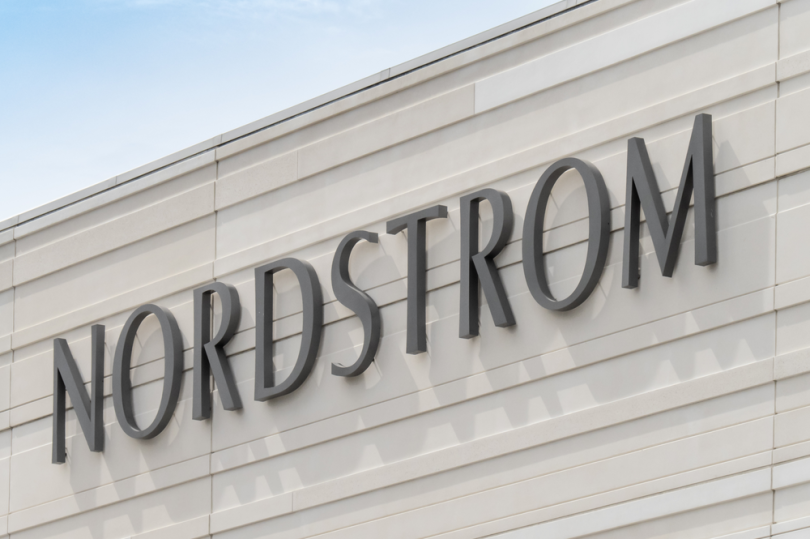 Nordstrom in Los Angeles editorial photography. Image of store