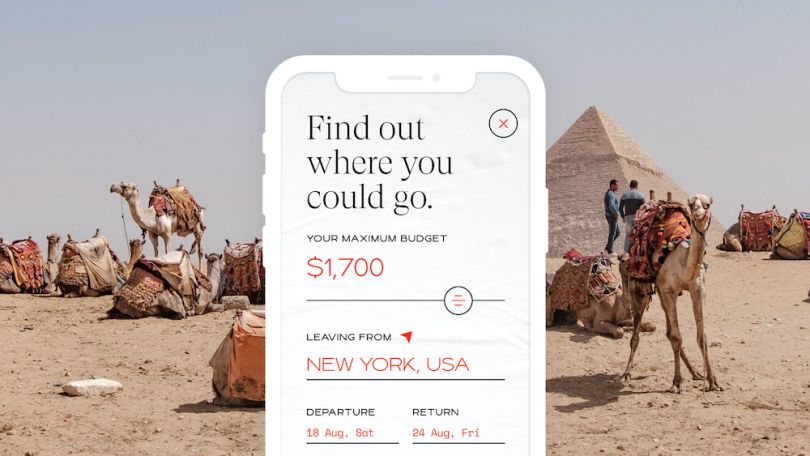The average travel budget on the platform is between $1,200 and $1,750.
