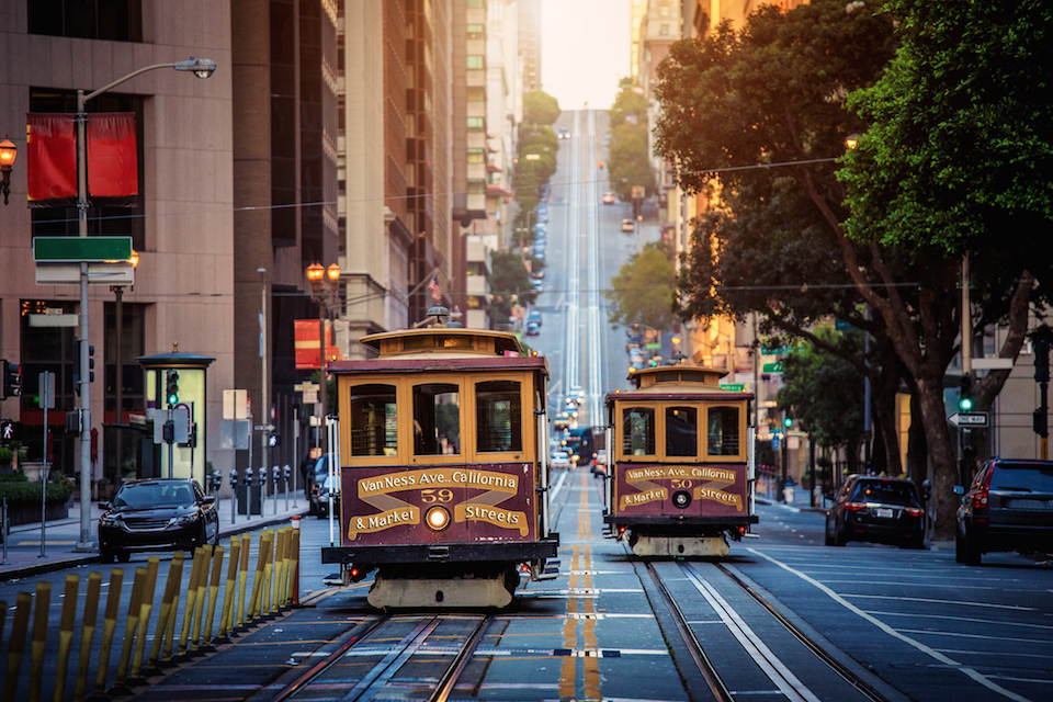 Trolley in SF