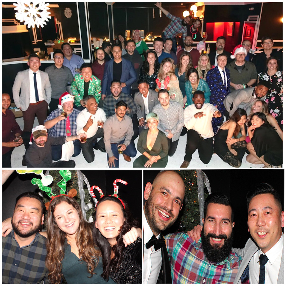 Los Angeles tech company CIE Digital's 2018 holiday party