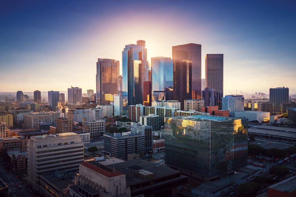 LA tech skyline