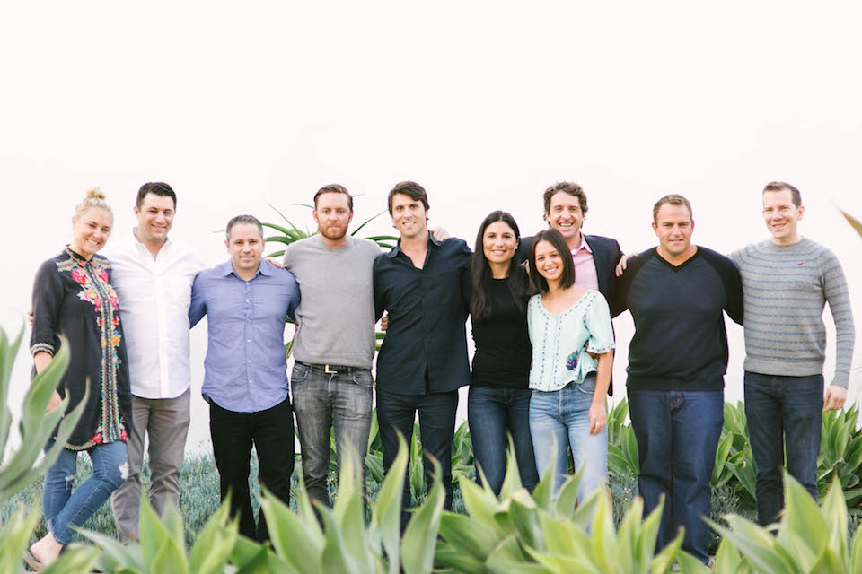 Produce Pay team in a field