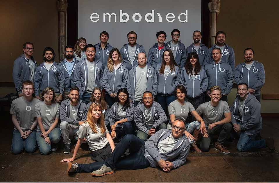 embodied pasadena robotics startup