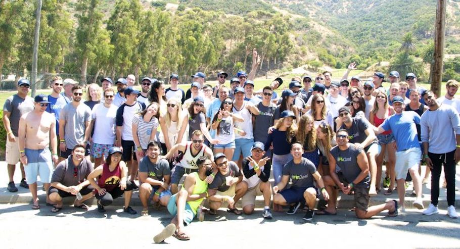 FloQast fintech startup team photo