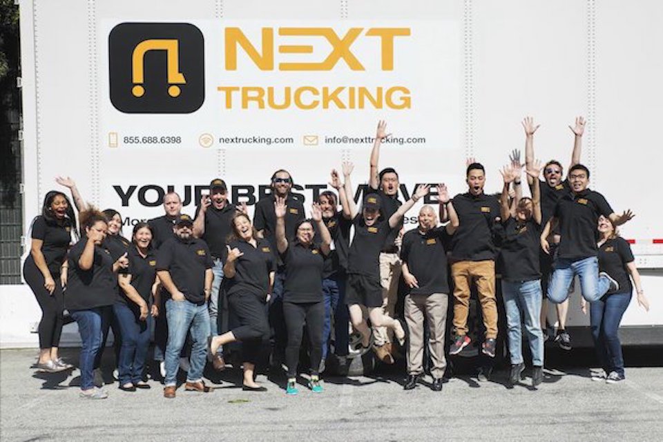 NEXT Trucking transportation tech startup los angeles
