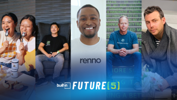 Six Los Angeles-based startup founders featured in the Future 5 series.
