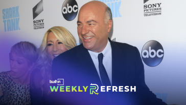 Kevin O'Leary, StartEngine's strategic advisor and spokesperson, smiles for a photo at an event.