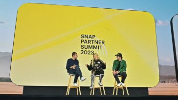  Photo of keynote stage at SPS 2023 with Creator Panel featuring JoJo Siwa