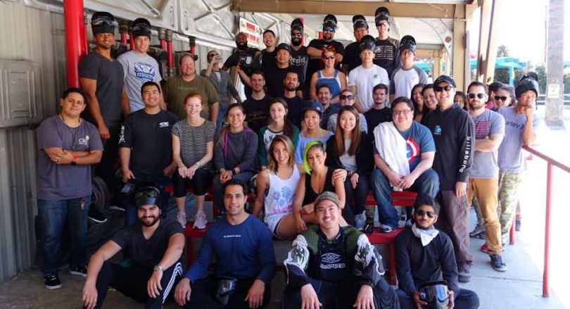 The CIE team on an offsite