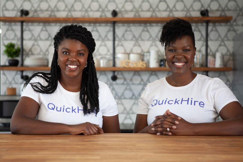 QuickHire cofounders