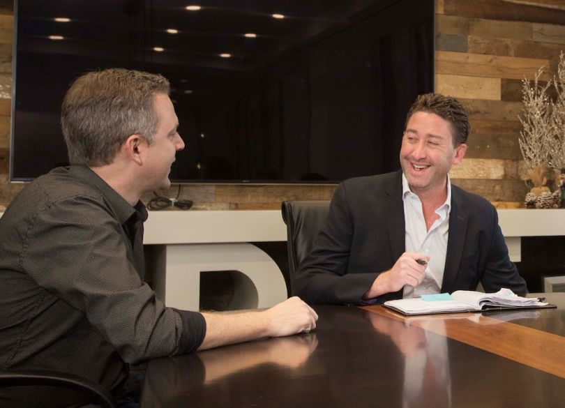 Verifi leaders chatting