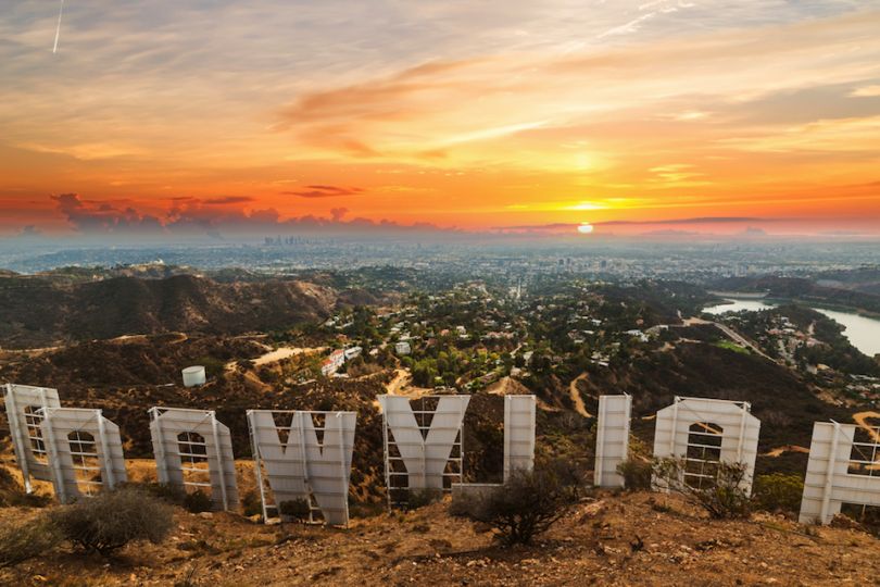 hollywood sign shutterstock