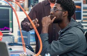 Aerospace Corporation Electrical Engineering Lab and employees
